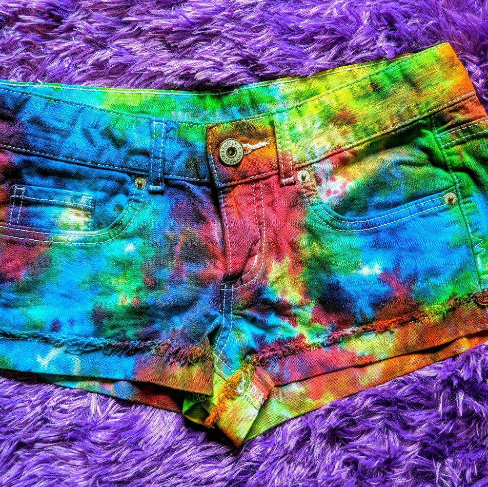 Tie Dye Mossimo Supply Co shorts size 7